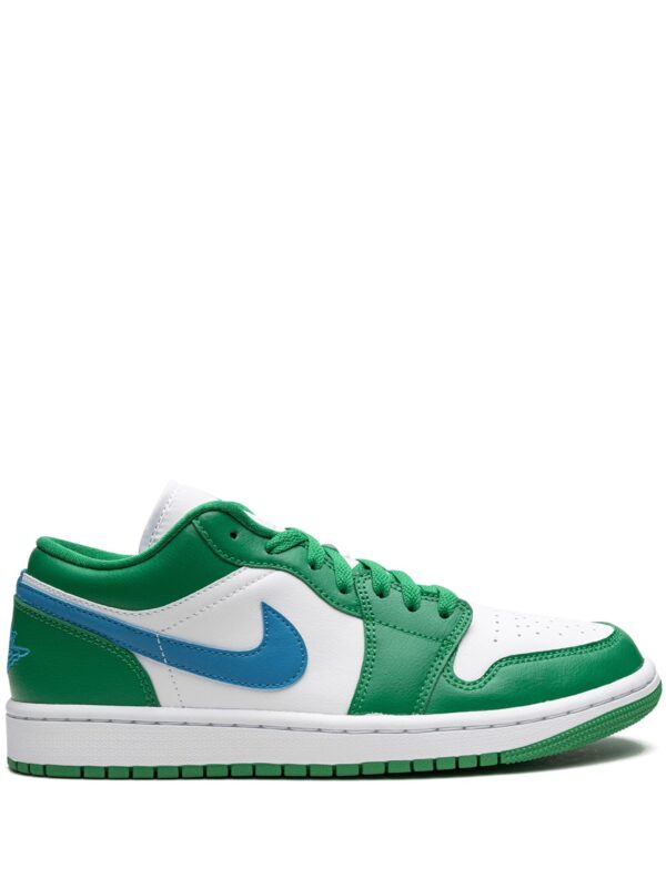 Jordan 1 Low "Lucky Green/Aquatone" Sneaker