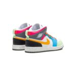 Air Jordan 1 Mid "Multi Color" (Kids) - Image 3