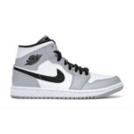 Jordan 1 Mid "Light Smoke Grey" - Image 2